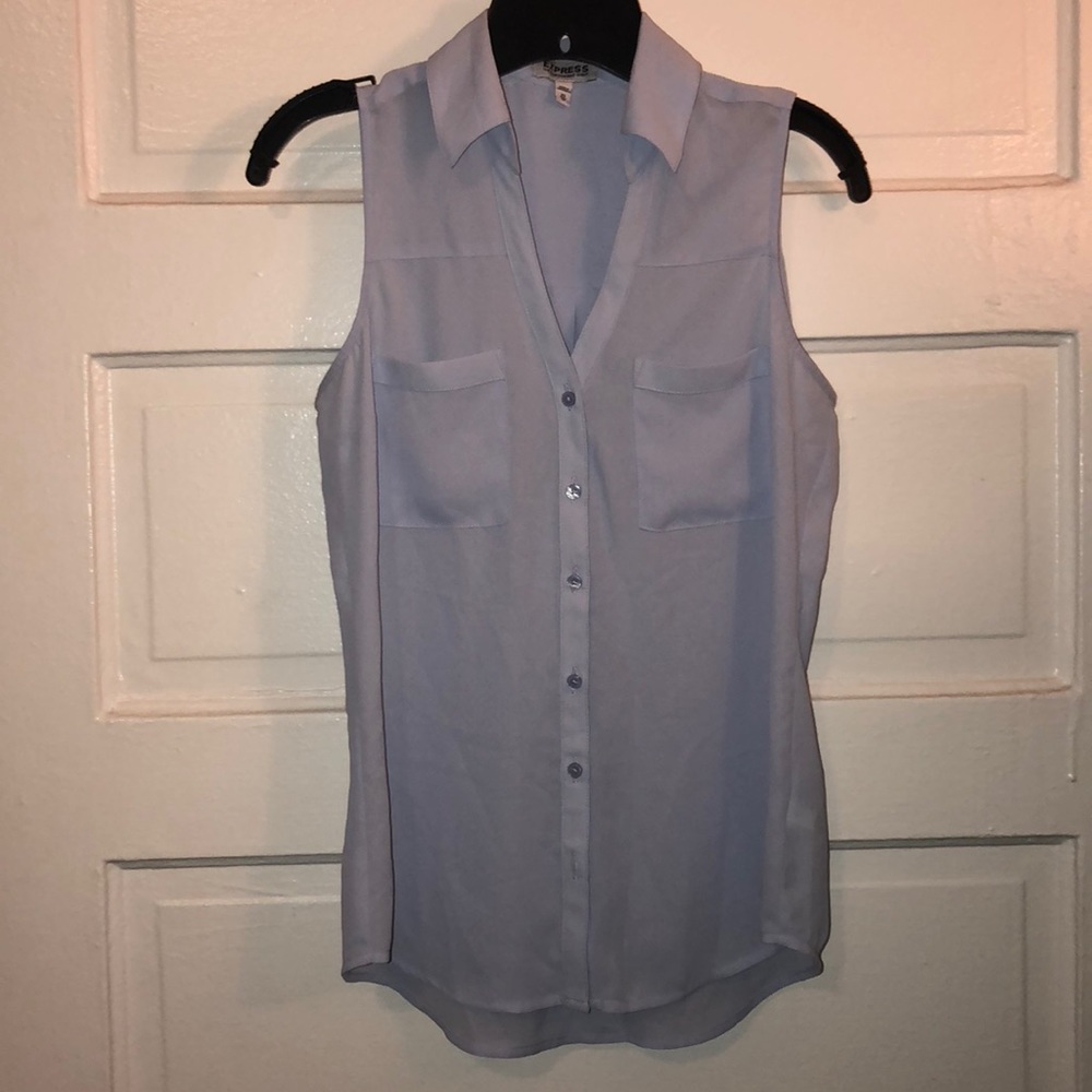 Sleeveless portofino shirt